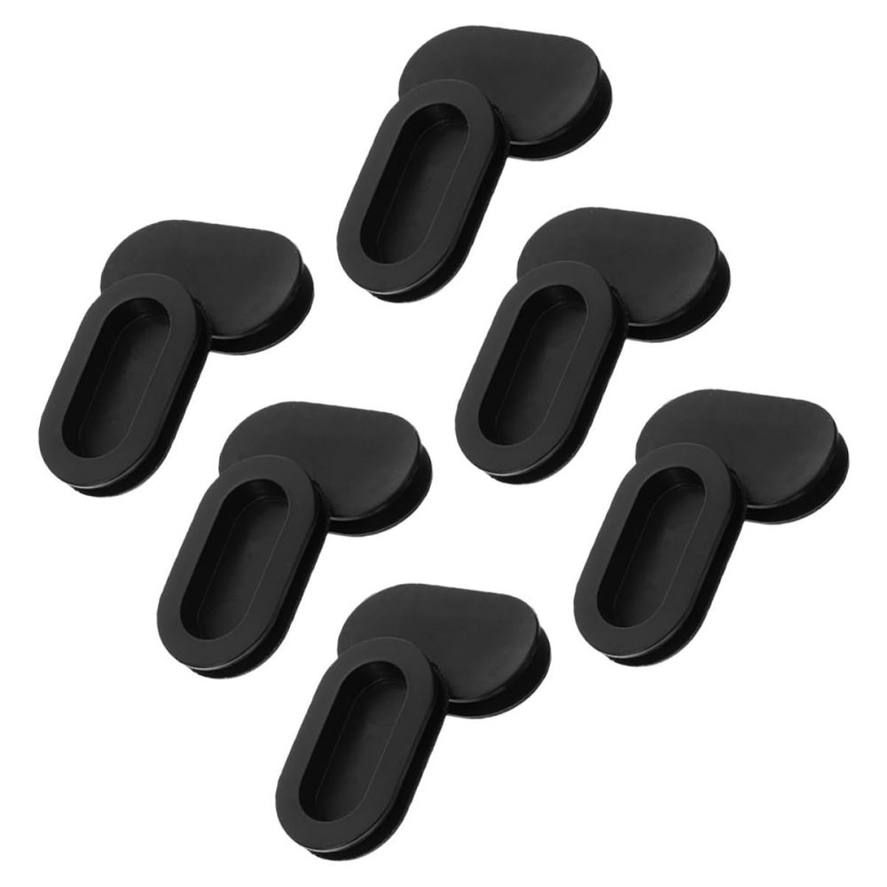 DECHOUS 12pcs Oval Piggy Bank Stopper Coin Bank Bottom Seal Easy Retrieval Plug for Money Saving Box Versatile Design for Various Coin