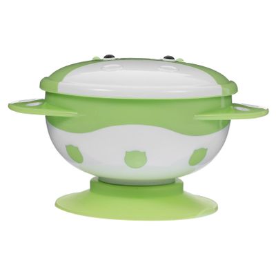 Milisten Animal Boy Girl Suction Bowls Suction Cup Plates for Boy Girl Lids Easy to Grip and No Spill