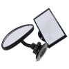SWOOMEY 1set Adjustable Wide Angle Rear View Mirror for Car Rotation Safety Mirror Secure Cup Versatile for Cars Strollers and Carriages view 1