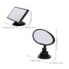 SWOOMEY 1set Adjustable Wide Angle Rear View Mirror for Car Rotation Safety Mirror Secure Cup Versatile for Cars Strollers and Carriages view 2
