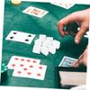 DECHOUS 12pcs Blank Acrylic Sided Dice for Board Games Educational Fun Activities Smooth for Engraving for Teaching and Creative Projects view 4