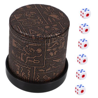 Abaodam Entertainment Dice Cup Dice Cup Rolling Transport Storage Case for Ktv Game