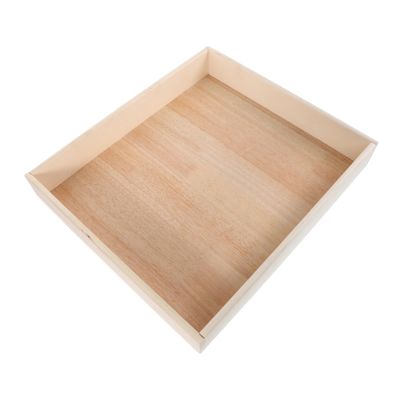 BESPORTBLE Square Mini Sandbox Play Tray for Toddlers Boy Girl Storage Box for Indoor Play Accessories Versatile