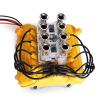 RC Spare Part Compatible with TRX4 1/10 RC Crawler Accessories RC Car FST V8 Simulate Engine Motor Cooling Hood Fans Radiator Kit Heatsink Cover(Yellow) view 2