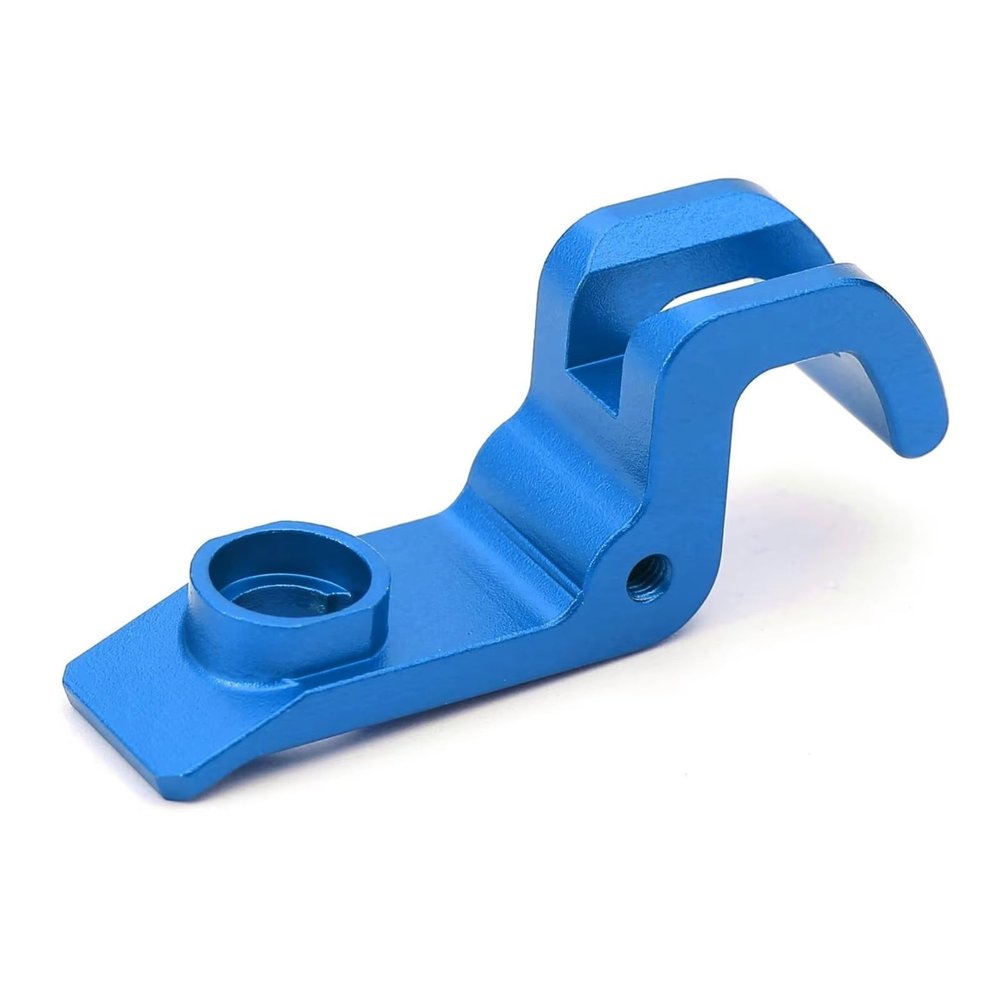 RC Car DIY Parts for MJX for Hyper Go H16 1/16 Metal Body Clip Retainer Shell Fixing Buckle Lock RC Car Upgrade Parts Accessories(Blue)