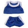 niannyyhouse 17cm Doll Clothes Sleeveless T-Shirt Pants Sports Suit 15cm Plush Doll Dressup (A10) view 1