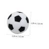 Abaodam 24pcs Soccer Game Tabletop Footballs for Foosball Tables Easy to Install and for Boys and Girls for Indoor and view 2
