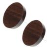 ABOOFAN 2pcs Doll Display Stand Wooden Base and Needle Support for Felting Dolls Decorative Holder for Showcasing Desks Shelves Ebony view 1