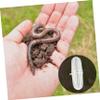 BESPORTBLE 30pcs Compact Rainworm Keeper Box Breathable Design for Indoor Breeding Feeding Plastic Container for Healthy Rainworms for Spaces view 4