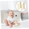 SUPVOX Funny Mini Wooden Hammers 10pcs Wooden Mallets Toy Kids Tool Toys for Boys Girls view 4