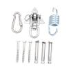 Abaodam 1set Heavy Duty Outdoor Swing Hook Kit for Hammocks and Chairs Rotating Design Hanging Accessories for Indoor and Outdoor Use view 1