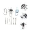Abaodam 1set Heavy Duty Outdoor Swing Hook Kit for Hammocks and Chairs Rotating Design Hanging Accessories for Indoor and Outdoor Use view 2