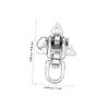 Abaodam 1set Heavy Duty Outdoor Swing Hook Kit for Hammocks and Chairs Rotating Design Hanging Accessories for Indoor and Outdoor Use view 3