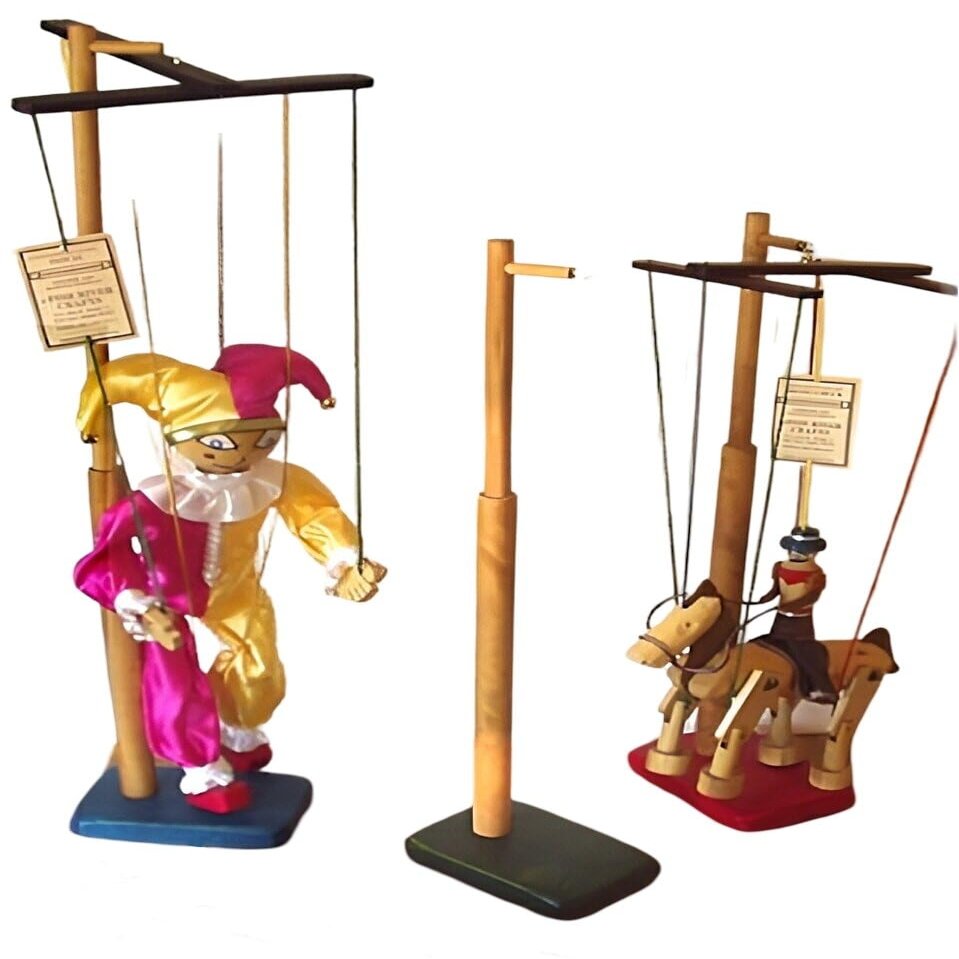 Marionette Display-stand - Shorter 20" - Green base
