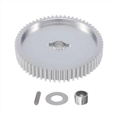 RC Car Parts Compatible with Tamiya for TT-01 TT01D TT01E 1/10 RC Car Upgrade Parts Accessories Metal 61T Spur Gear 51004