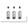 3Pcs Motor Axle 3.17mm to 5mm Change Over Shaft Adapter Sleeve for RC Model Car Boat Plane 3650 550 540 Motor view 2