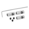 3Pcs Motor Axle 3.17mm to 5mm Change Over Shaft Adapter Sleeve for RC Model Car Boat Plane 3650 550 540 Motor view 3