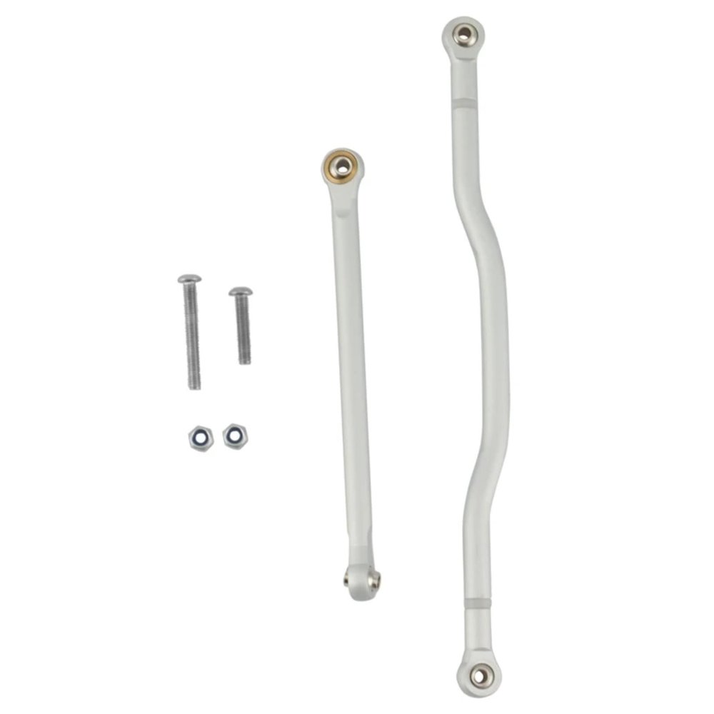RC Car Upgrade Parts for Axial for SCX10 II 90046 90047 1/10 Metal Steering Servo Pull Rod Link Rod Linkage RC Crawler Car Upgrade Parts Accessories