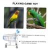 KESYOO Metal Mini Shopping Cart Toy Boys and Girls's Utility Cart Small Mini Handcart for Candy Giving view 4