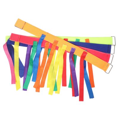 BESPORTBLE 4pcs Family Fun Outdoor Activities Catch Tail Game Belts for Boys and Girls for Parties Sensory Development Toy