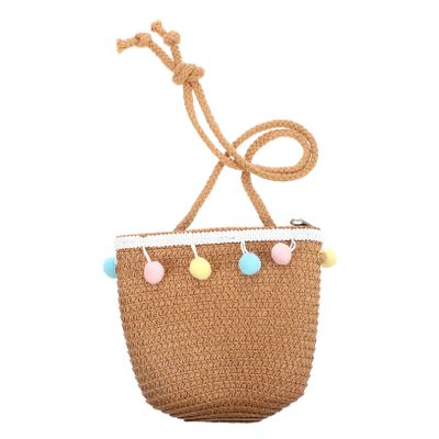 BESPORTBLE Unique Straw Woven Storage and Girls Bag Beach Summer Straw Tote Boho Purse