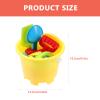 BESPORTBLE 1Set Beach Sand Outdoor Play Sand Bucket Accessories for Summer Fun Parent Interaction Beach Backyard view 2