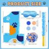 16 Inch Number 1 Dog Paw Pinata with 16 Inch Piata Stick Blindfold Confetti for Boy Girl Kids 1st Birthday Party Decorations (1st) view 2