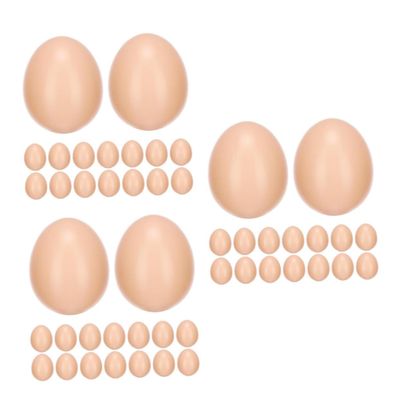 CHICAMPERA 60pcs Graffiti Simulation Easter Eggs Realistic Plastic Eggs for Boys and Girls Crafting and Decorating for Easter Supplies and Creative Play