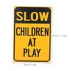 Alipis 2pcs Children Playing Sign Slow down Sign for Boys and Girls at Visibility for Streets view 2