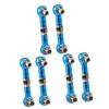 HOMOBABE 6pcs Adjustable Steering Tie Rod for Car Truck Pull Rod for Replacing Old Broken Links Polished Finish Design view 1