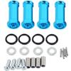 Aluminum 12Mm Hex Hub 24Mm Extension Adapter Wheel Spacer Widener for 1/18 WLtoys A959 Upgrade Parts Fit A949 A969 A979 RC view 1