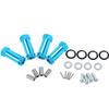 Aluminum 12Mm Hex Hub 24Mm Extension Adapter Wheel Spacer Widener for 1/18 WLtoys A959 Upgrade Parts Fit A949 A969 A979 RC view 3
