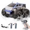 Amphibious Remote Control Car, 1:18 RC Off-Road Monster Truck Toys for Boys,4WD All Terrain Off-Road Pickup, 2.4 GHz RC Vehicles, Waterproof RC Trucks, Christmas Birthday Gifts for Boy Girl (Blue) view 1