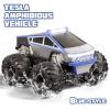 Amphibious Remote Control Car, 1:18 RC Off-Road Monster Truck Toys for Boys,4WD All Terrain Off-Road Pickup, 2.4 GHz RC Vehicles, Waterproof RC Trucks, Christmas Birthday Gifts for Boy Girl (Blue) view 3