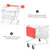 BESPORTBLE Cart Model Boys and Girls Double-Layer Shopping Cart Toy Mini Rolling Trolley for Boys Girls view 4
