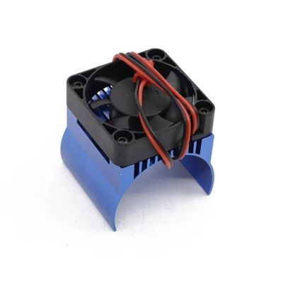 RC Car Accessories Compatible with Traxxas 1/10 for E-Revo for E-Maxx for Summit for Arrma for Typhon 1/8 RC Car Parts 42mm Motor Cooling Fan Heat Sink