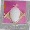 Abaodam 100pcs Artificial Plastic Eggs for Easter Crafts Safe Decorative Imitation Eggs for Boys and Girls for Parrots Party Decorations and Classroom Supplies view 3