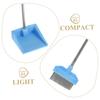 DIYEAH Mini Dustpan Broom Miniature Cleaning Tools Realistic Dollhouse Accessory Hand Sweeper for Home Office Car view 3