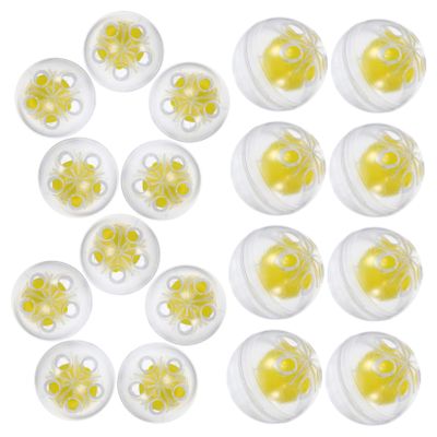 Veemoon 50pcs Plush for Insert Rattle Noise Maker Toys for Developmental Play Bright Colors for Sensory Exploration and Group Fun