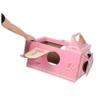 FELTECHELECTR Boys and Girls's Dress-up Airplane Costume Rotating Fan Cardboard Toy Airplane for Boys Interactive Making Set view 4