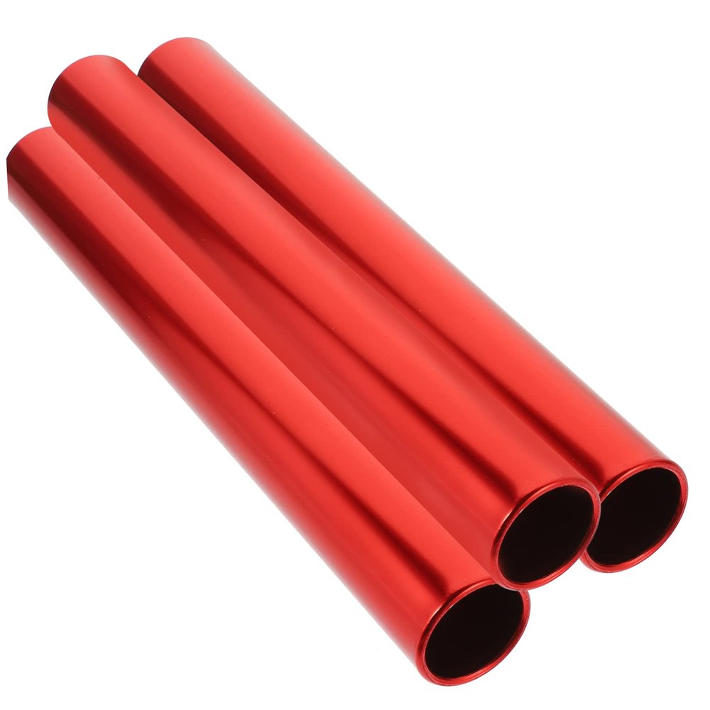 BESPORTBLE 3pcs Aluminum Alloy Race Stick Design for Sports Comfortable Grip for Boys and Girls