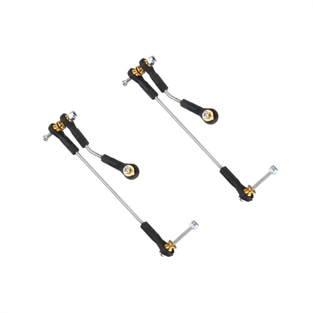 AQWBTYD RC Car Upgrade Parts for WPL C14 C24 C34 B1 B14 B24 B16 B36 1/16 RC Steering Link Servo Link Rod Steering Linkage Upgrades Parts Spare Accessories