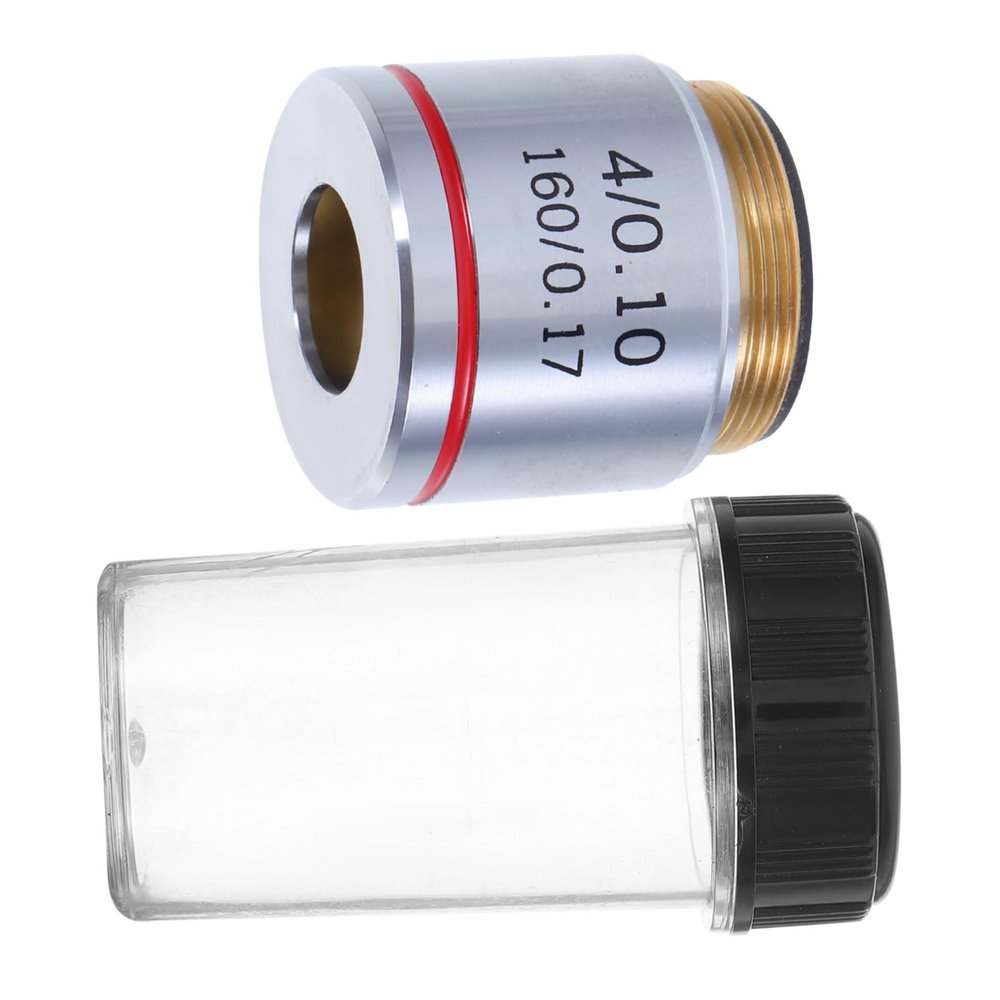 ABOOFAN Magnification Objective Lens for Microscopes High-Resolution Imaging Distortion Compatible Models for Research and Education