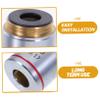 ABOOFAN Magnification Objective Lens for Microscopes High-Resolution Imaging Distortion Compatible Models for Research and Education view 3