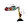 OUNONA Mini Traffic Light Decor Led Traffic Signal Light Ornament for Car Interior Room Decor view 2
