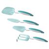 Mikikit 4pcs Gardening Tools Set Outdoor Planting Shovels Rake for Boys and Girls Playtime Soft view 1