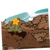 Mikikit 4pcs Gardening Tools Set Outdoor Planting Shovels Rake for Boys and Girls Playtime Soft view 4