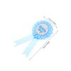 Kisangel Happy Birthday Rosette Badge Pin Tinplate Ribbon Decorative Brooch for Party Supplies and Celebrations Compact Design for Festive Occasions for Birthday Parties view 2
