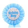 Kisangel Happy Birthday Rosette Badge Pin Tinplate Ribbon Decorative Brooch for Party Supplies and Celebrations Compact Design for Festive Occasions for Birthday Parties view 3