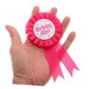 Abaodam Happy Birthday Badge Pins Set Tinplate Rosette Button Decorative Award Ribbon Pins for Party Supplies view 4